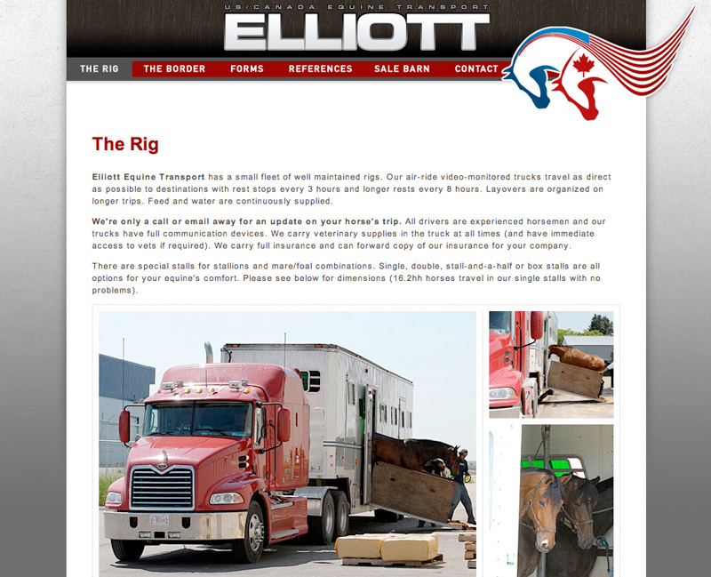 Elliott Equine Transport