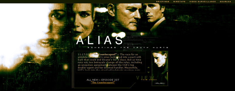 Alias (ABC TV) fansite