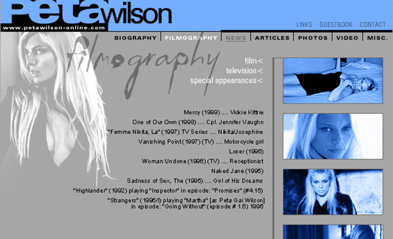 Peta Wilson (Official)