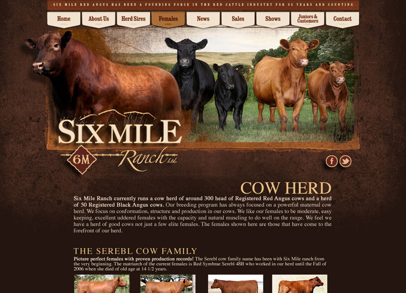 Six Mile Ranch Ltd. website
