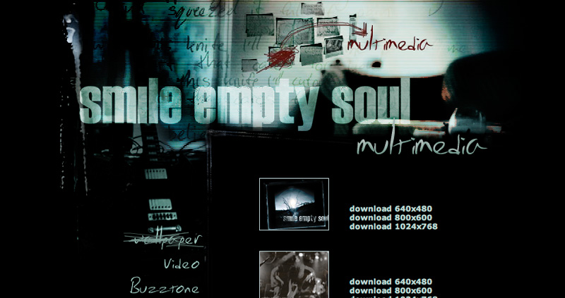 Smile Empty Soul (Official)website